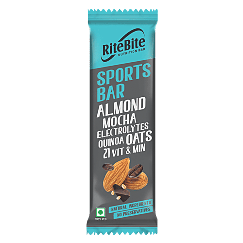 Buy Ritebite Nutrition Bar Sports 40 gm Pouch Online at Best Price