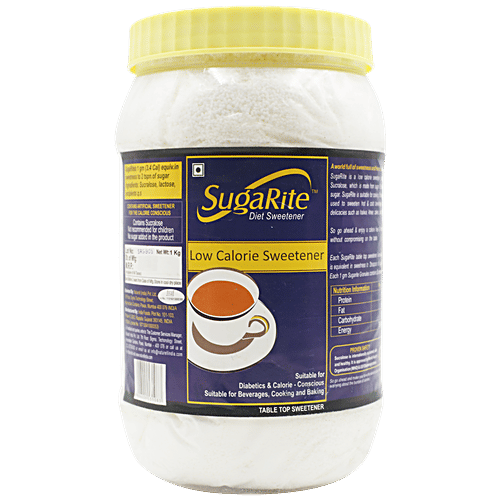 Sugarite Sweetener - Diet, 1 kg Bottle 