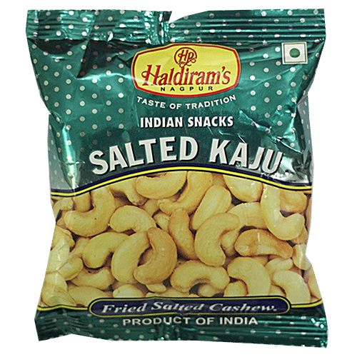 Haldiram's Kaju - Salted, 35 g Pouch Zero Cholesterol