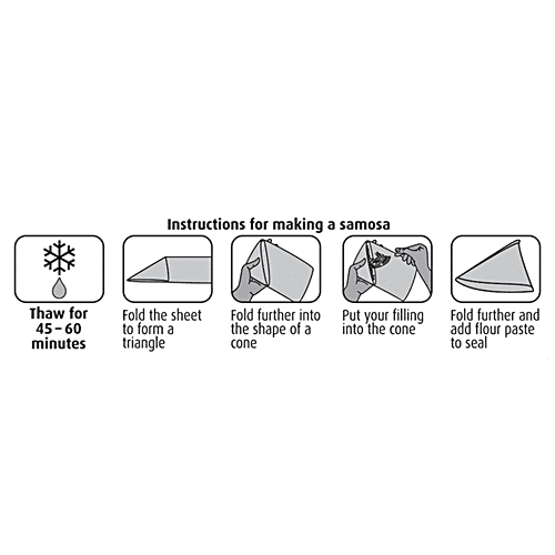 Switz Samosa Patti, 50 sheets Pouch 