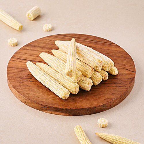 fresho! Baby Corn - Peeled, 1 kg  