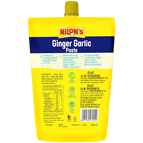 Nilon's Ginger Garlic Paste, 200 g  