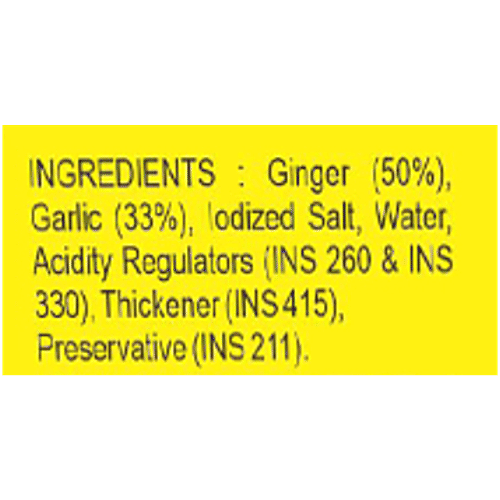 Nilon's Ginger Garlic Paste, 200 g  