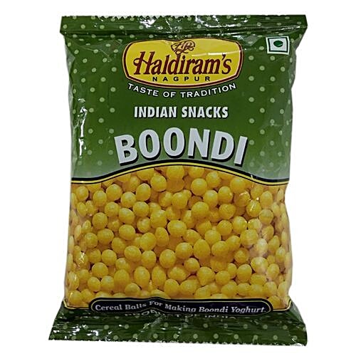 Haldiram's Boondi, 40 g Pouch Zero Cholesterol