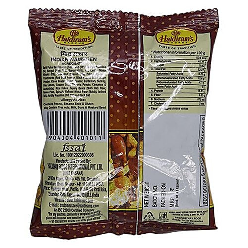 Haldiram's Mixture Namkeen, 48 g Pouch Zero Cholesterol