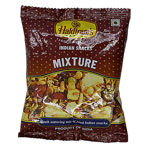 Haldiram's Mixture Namkeen, 48 g Pouch Zero Cholesterol