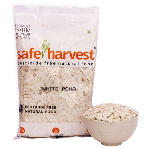 Safe Harvest White Poha - Pesticide Free, 500 g  