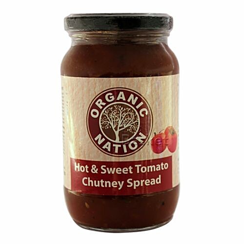 Buy Organic Nation Chutney Spread Hot & Sweet Tomato Online at Best