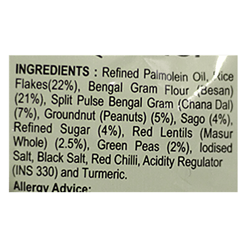 Haldiram's Khatha Meetha Namkeen - Sweet & Tangy, 25 g Pouch Zero Cholesterol