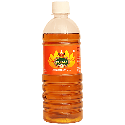 Buy Pooja Gingelly Oil 500 Ml Bottle Online at the Best Price of Rs 134
