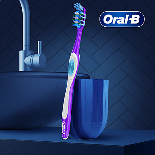 Oral-B Criss Cross Gum Care Toothbrush - With Extra-Long Power Tip Bristles, Soft, 2 pcs (Buy 2 Get 2 Free) Extra-Long Power Tip Bristles