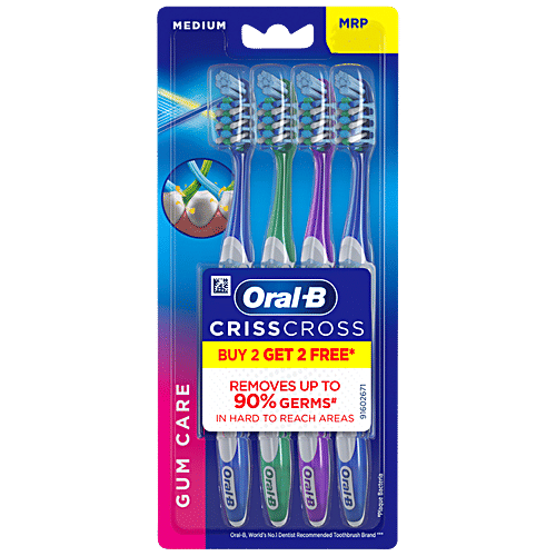 Buy Oral B Tooth Brush Pro Health Gum Care Medium Combi Online At Best