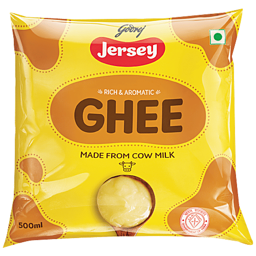 Godrej Jersey Cow Ghee, 500 ml  Rich & Aromatic