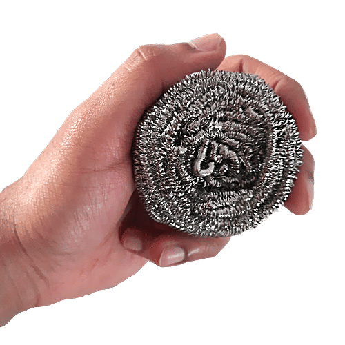Sparklingbright Stainless Steel Scrubber, 1 pc  