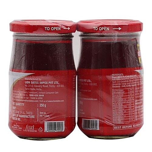 Buy Lion Jam Mixed Fruit 250 Gm Online at the Best Price of Rs 70