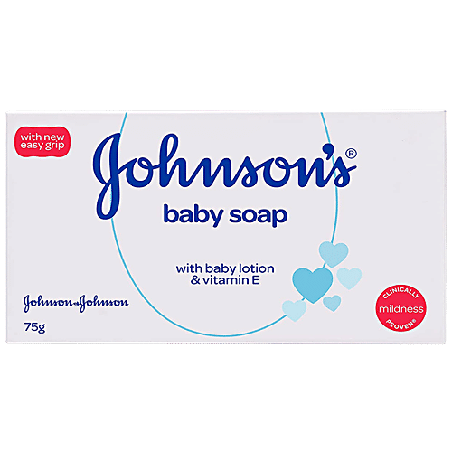 Johnson's baby Baby Soap, 75 g No Added Parabens, No Phthalates