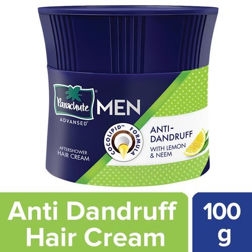 Buy Parachute Advansed Men Hair Cream Anti Dandruff 100 Gm Online At Best  Price of Rs  - bigbasket