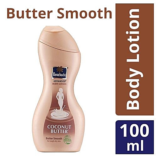 Buy Parachute Advansed Body Lotion Butter Smooth 100 ml Bottle Online