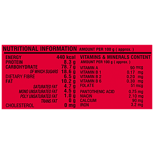 Parle Platina Nutricrunch Digestive Marie Biscuit - Rich In Fibre, Iron & Vitamins, Crispy, 100 g  Rich in Antioxidants