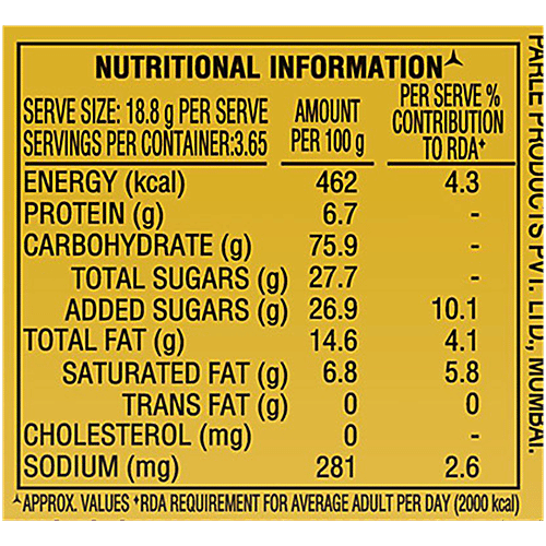 Parle G Gold Biscuits, 56.25 g