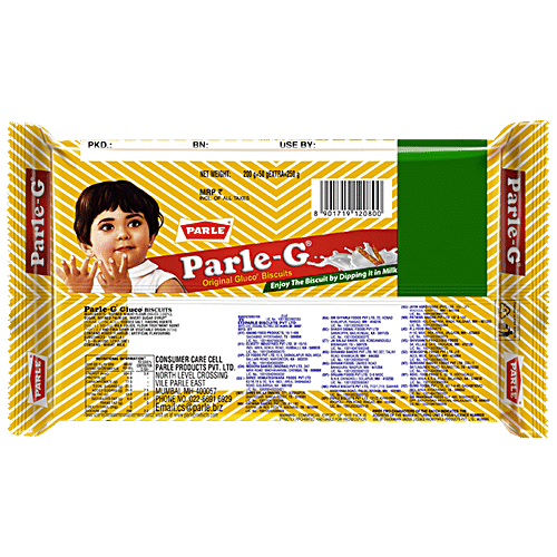 Parle G - Glucose Biscuits, Energy, Nutrition & Taste, 250 g