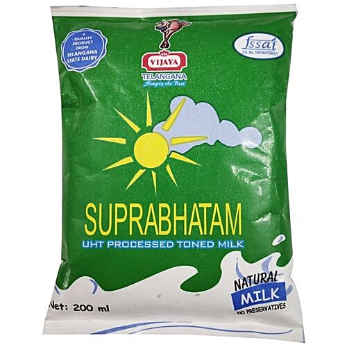 Buy Vijaya Toned Milk Suprabhatam Online at Best Price of Rs null bigbasket