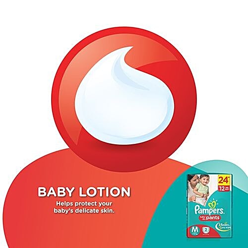 Pampers  New Medium - 2 Diaper Pants, 2 pcs  