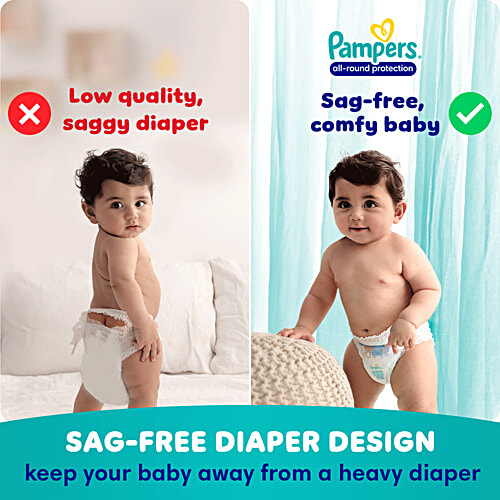 Pampers Diaper Pants - All-Round Protection, Medium, 7-12 kg, 6 pcs