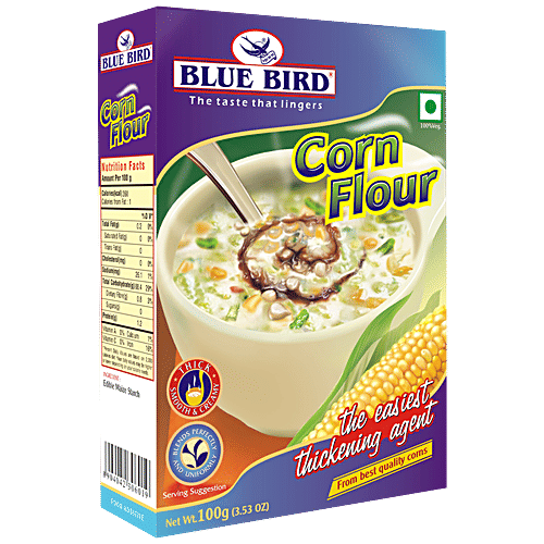 Buy Blue Bird Corn Flour 100 Gm Online at the Best Price of Rs 30 bigbasket
