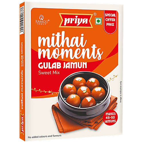 Priya Gulab Jamun Sweet Mix, 175 g Carton