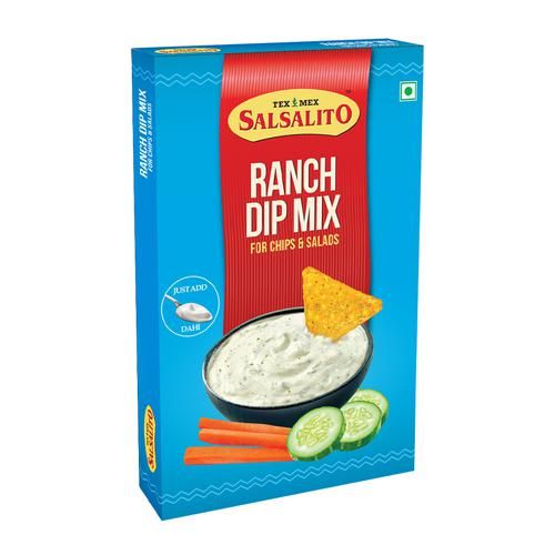 Tex Mex Salsalito Ranch Dip Mix for Chips & Salads, 17 g Pouch 