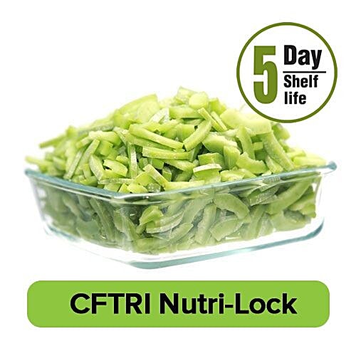 Fresho Snake gourd - Diced, 300 g  