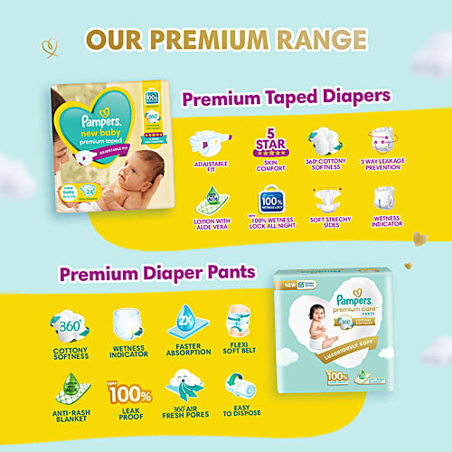 Pampers  Active Baby New - 24 Diaper Pants, 24 pcs Pouch 