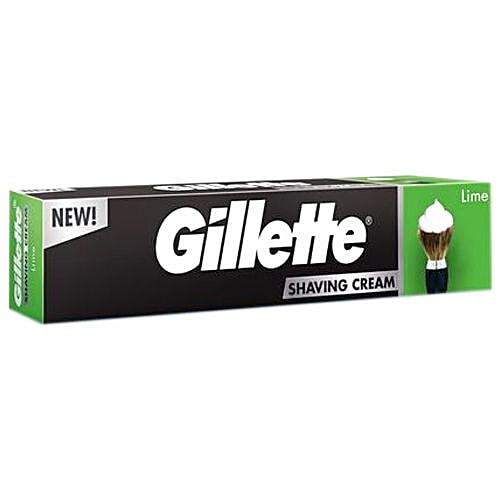 Gillette Pre Shave Cream - Lime, 70 g Tube 