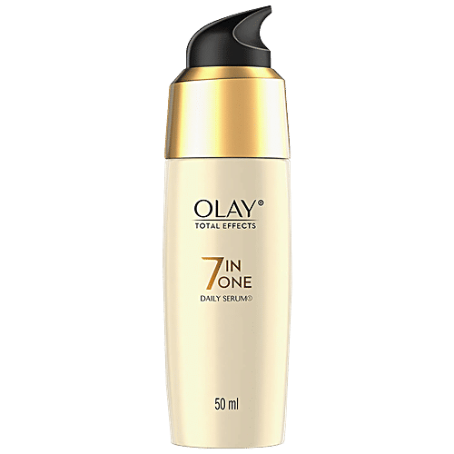 Olay Total Effects 7-In-One Daily Serum - Fights Premature Ageing, For Firmer Skin, 50 ml  