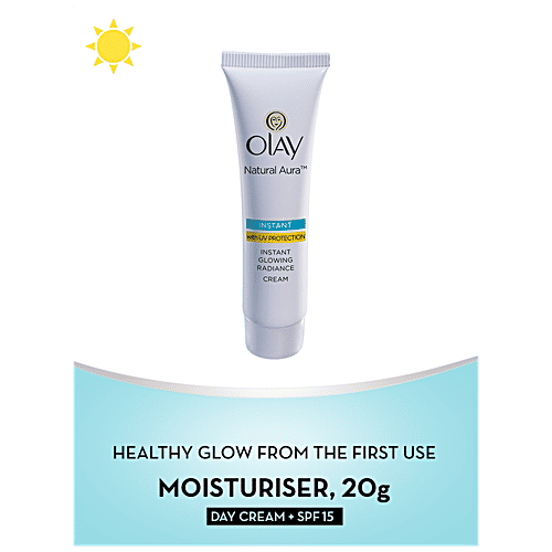 Olay Natural Aura - Vitamin B3, Pro B5, E, With UV Protection, 20 g  