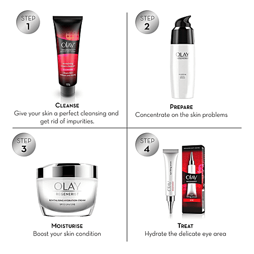 Olay Regenerist Revitalising Hydration Day Cream - With SPF 15 UVA/UVB, Protects Skin, 50 g  