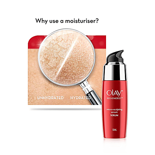 Olay Regenerist Micro Sculpting Serum - Anti-Ageing, Improves Skin Texture, 50 ml  