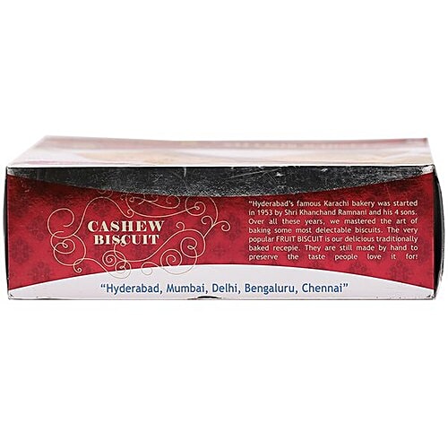 Karachi Bakery Biscuits - Cashew Premium, 400 g Zero Cholesterol