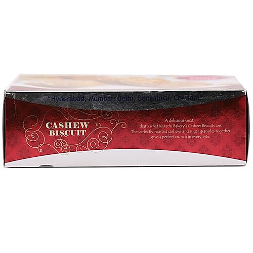 Karachi Bakery Biscuits - Cashew Premium, 400 g Zero Cholesterol