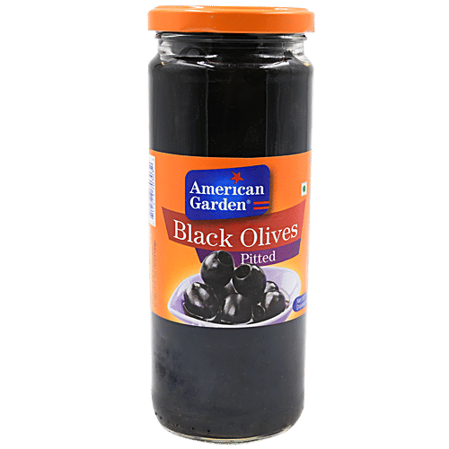 American Garden Olives Pitted - Black, 450 g Premium Quality
Versatile For Dishes