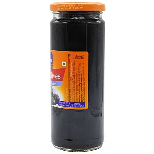American Garden  Olives Whole - Black, 450 g  
