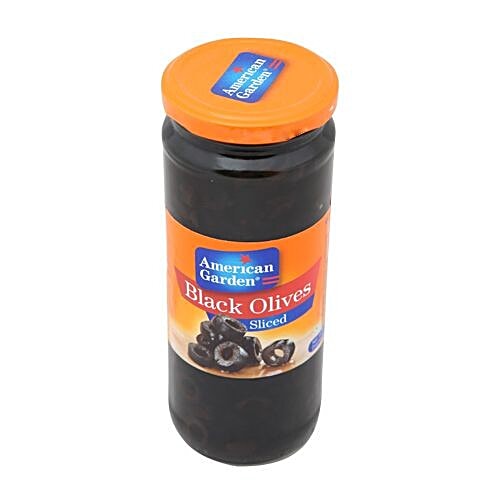 American Garden  Olives Sliced - Black, 450 g  