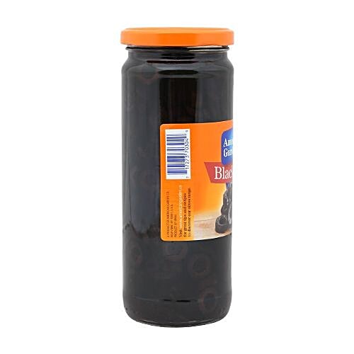 American Garden  Olives Sliced - Black, 450 g  