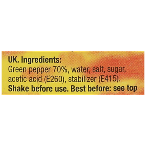 Cantina Mexicana Pepper Sauce - Green Jalapeno, 60 ml  