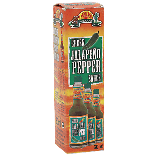 Cantina Mexicana Pepper Sauce - Green Jalapeno, 60 ml  