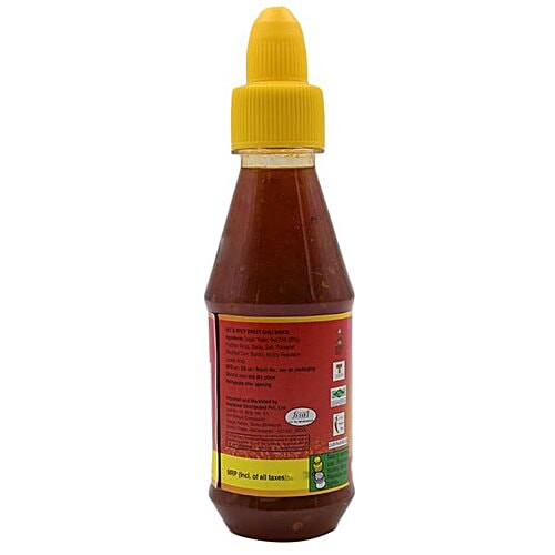 Pantai Hot & Sweet Chili Sauce, 200 ml  No Trans Fat
