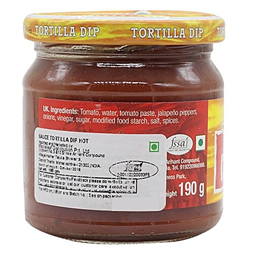 Cantina Mexicana Salsa Tortilla - Dip Chunky Hot, 190 g  