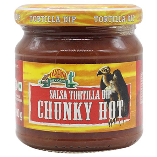 Buy Cantina Mexicana Salsa Tortilla - Dip Chunky Hot 190 gm Online at ...