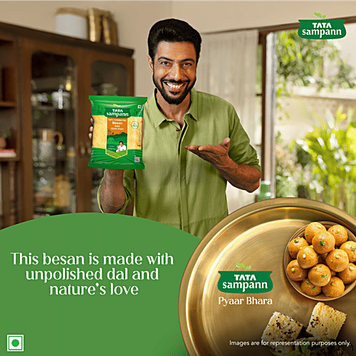 Tata Sampann Fine Besan/Besan Peeth - 100% Chana Dal, 1 kg  